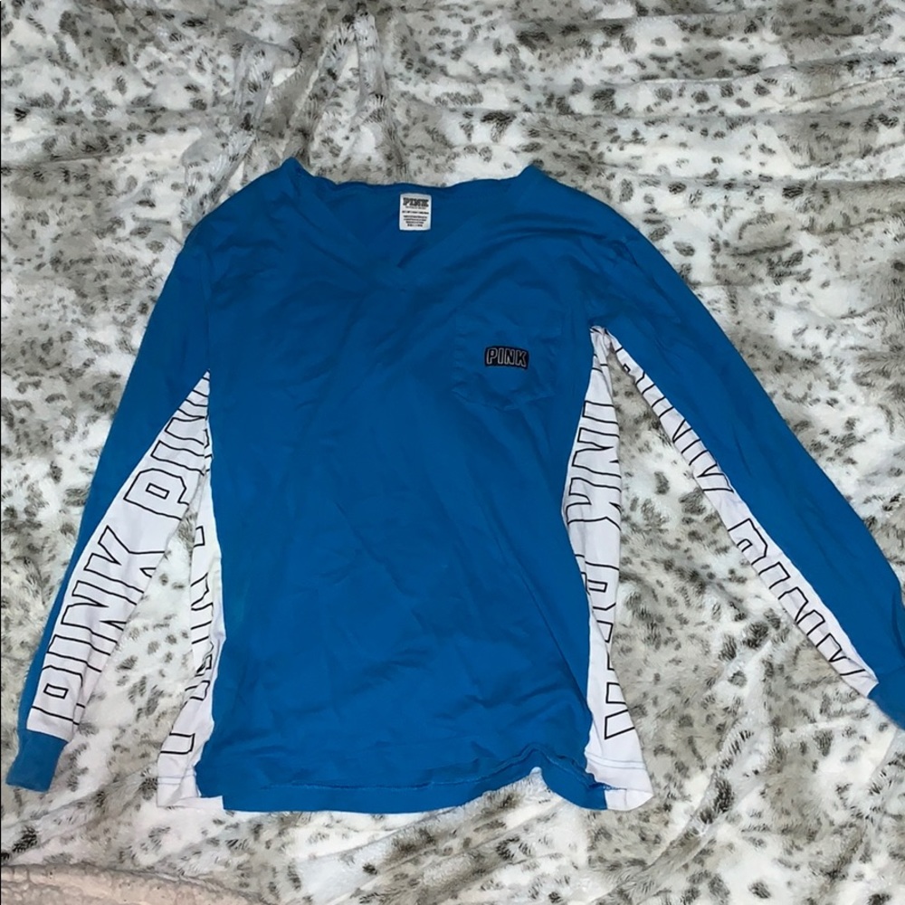 A Pink Long Sleeve shirt.